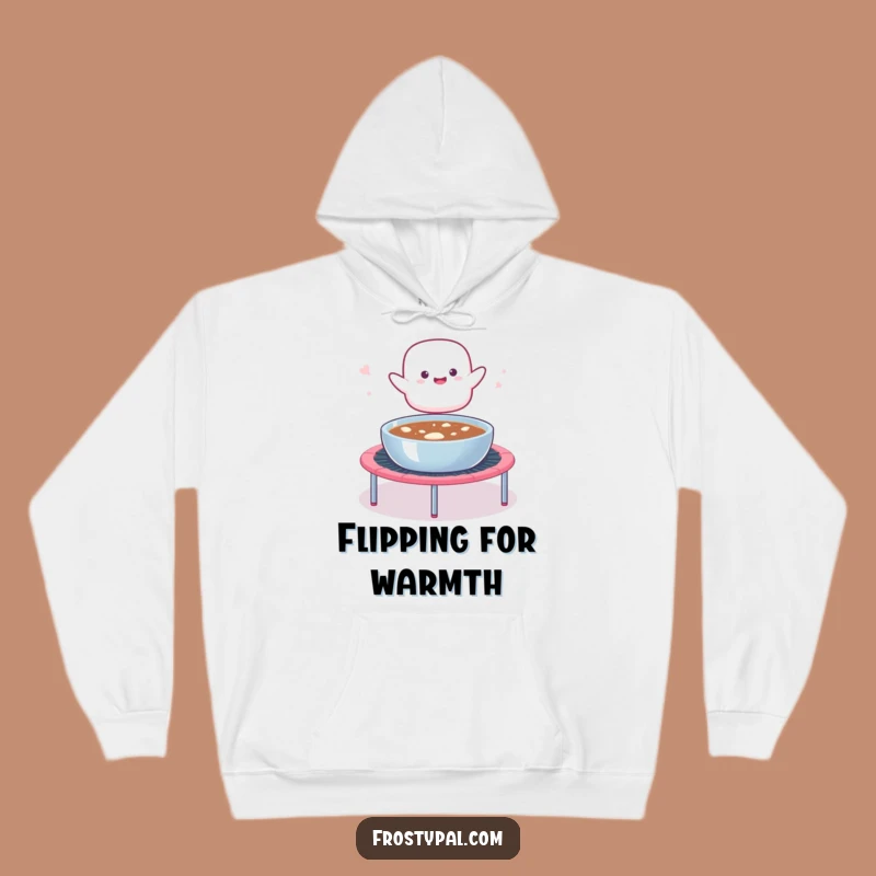 Funny Marshmallow Cocoa Hoodie - Cozy Up with Sweetness!