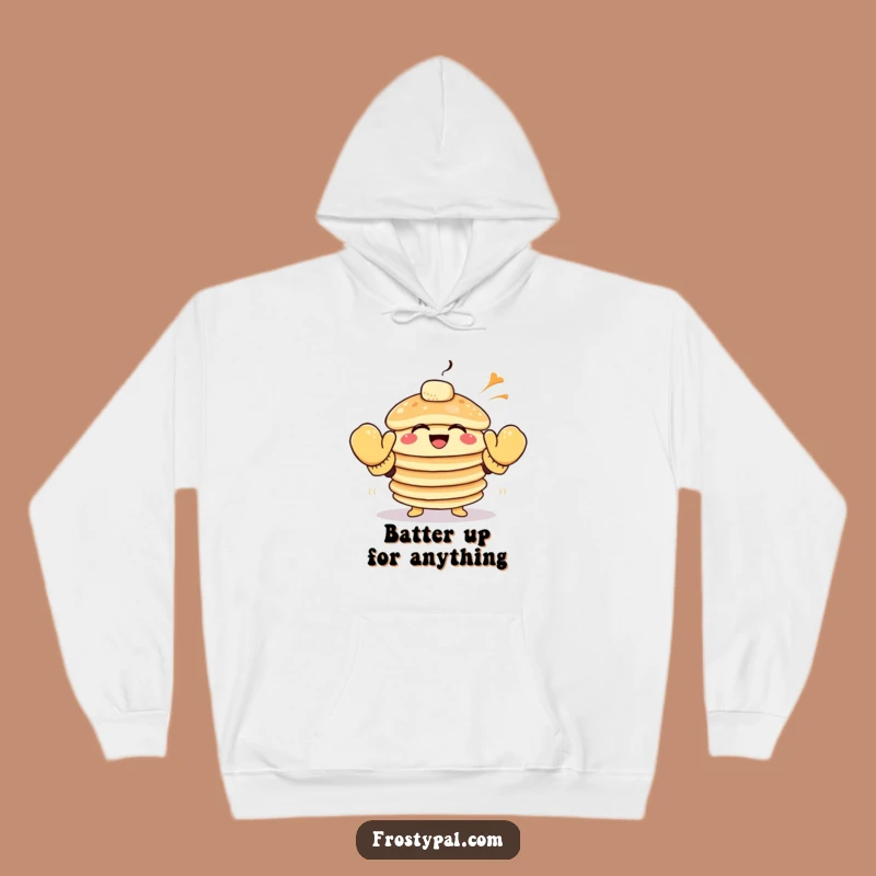Funny Pancake Hoodie: Cozy Breakfast Vibes, Hilarious Apparel for Cool Weather